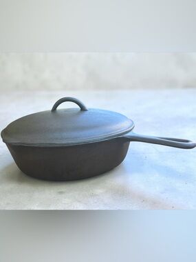 BSR #8 Cast Iron Chicken Fryer w Lid Restored USA